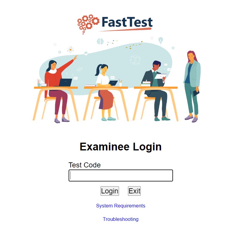 Figure 7.4 Testing Login Page