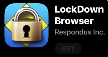 Installation of Lockdown Browser on iPad Logo